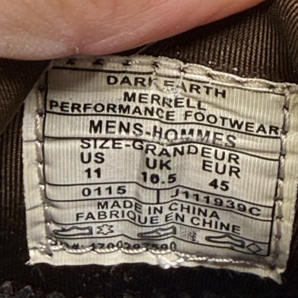 Merrell Men's Brown Slip-On Loafers Sz 11 (TLVKQD) - Picture 6 of 7